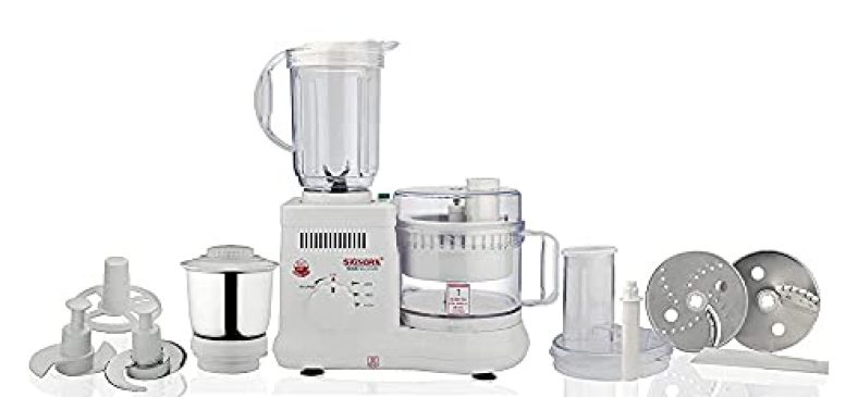 (Renewed) Signoraware Grand_10002 650W Food Processor, White
