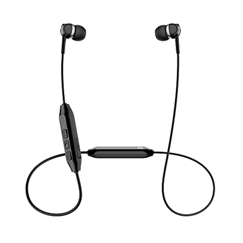 Sennheiser Cx 150Bt Wireless Bluetooth In Ear Headphones With Mic (Black)