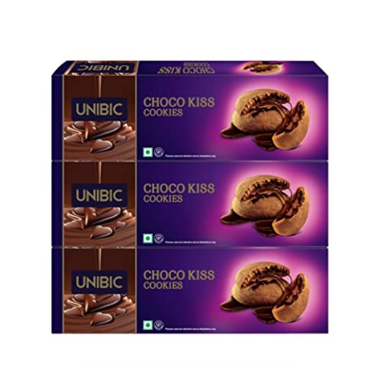 Unibic Choco Kiss Cookies – 250G (Pack Of 3)