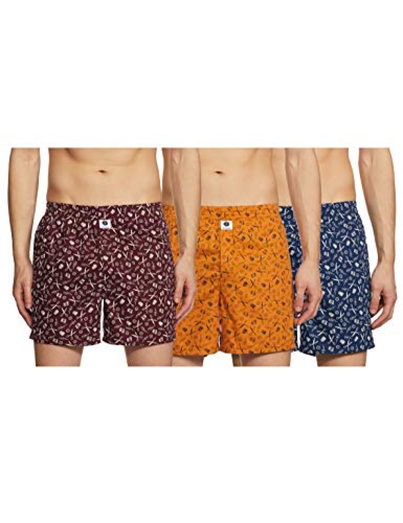 Amazon Brand – Symbol Men’S Cotton Boxers(Pack Of 3) (Syaw20Tobox01-Po3_Multicolor – 1_Xx-L_Multicolor – 1_Xx-L)