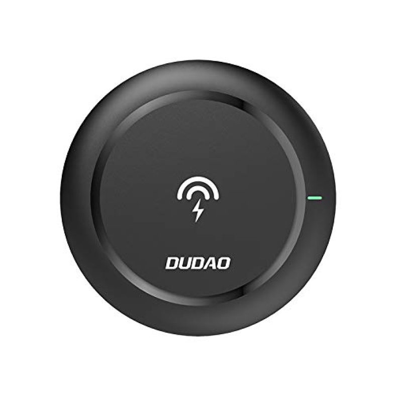 Dudao Qi Certified 10W Wireless Charger Stand Compatible With Iphone11/11Pro/11Pro Max/Xs/Xs Max/Xr/X/8/8Plus (Black)