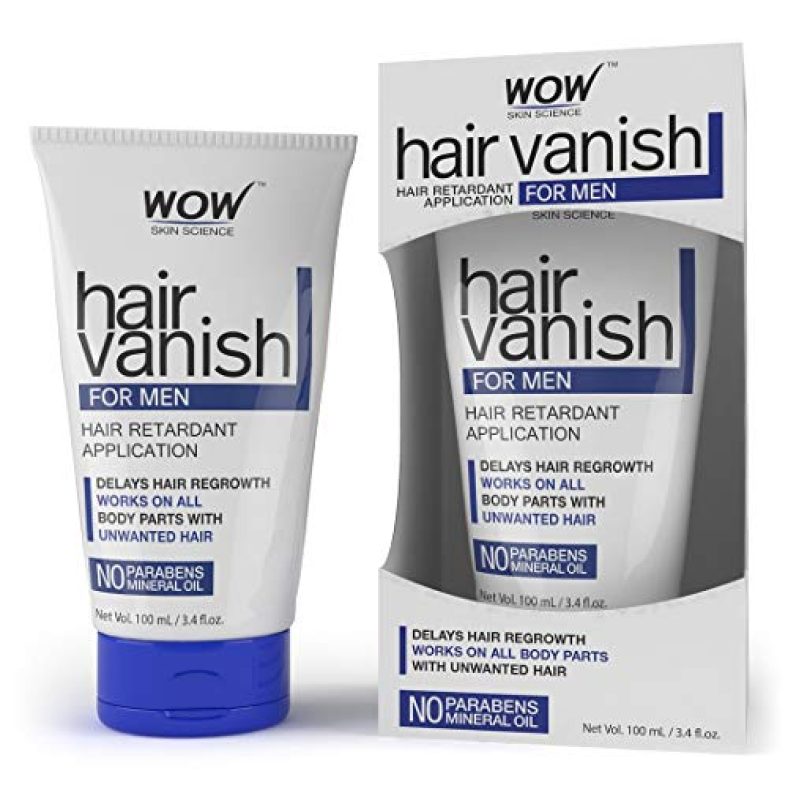 Wow Hair Vanish For Men – No Parabens & Mineral Oil, 100Ml