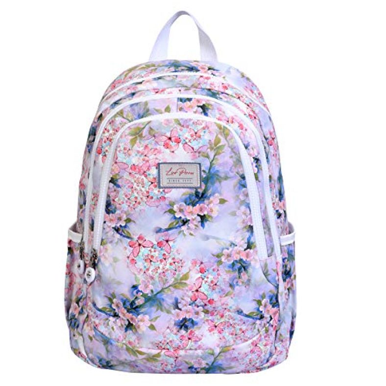 Lino Perros Women Multi Colored Floral Print Backpack