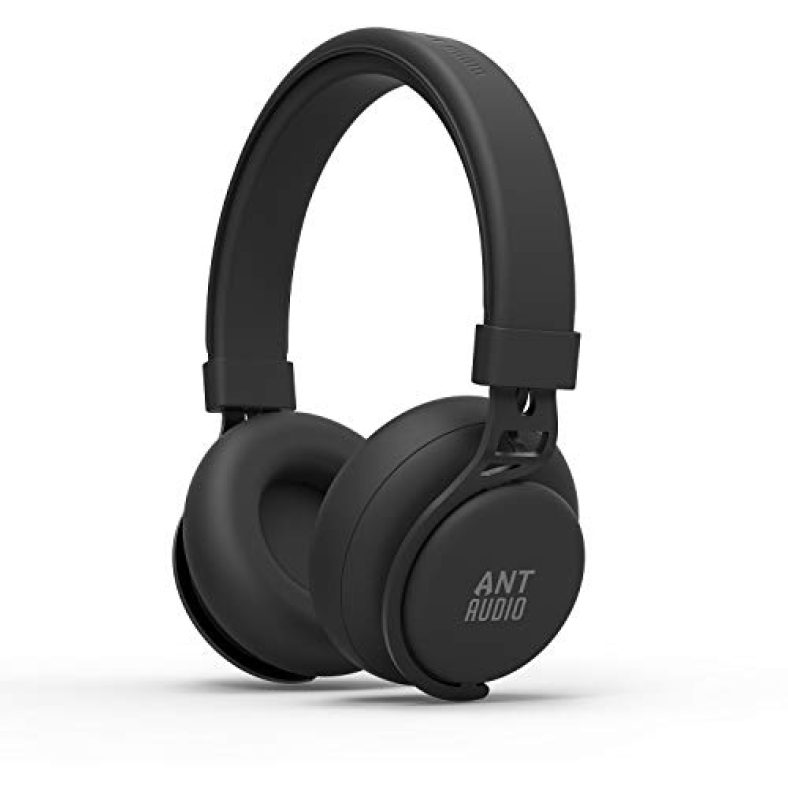 Ant Audio Treble 900 Wireless Bluetooth On Ear Headphone With Mic (Carbon Black)