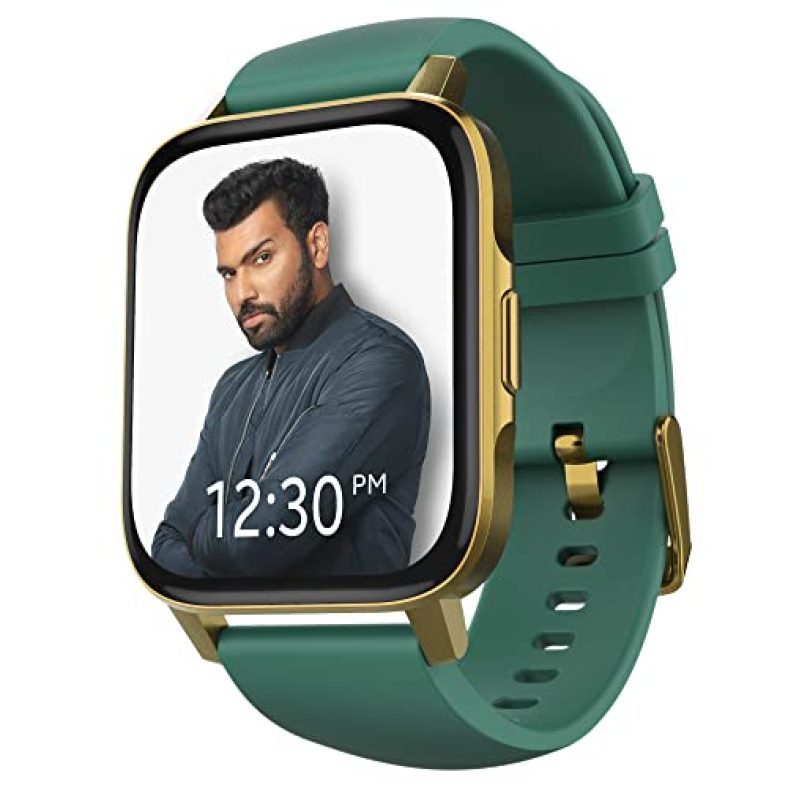 Tagg Verve Neo Smartwatch || 1.69” Large Display With 10 Days Battery Life || Real Spo2, And Real-Time Heart Rate Tracking, Ipx68 Waterproof|| Green, Standard