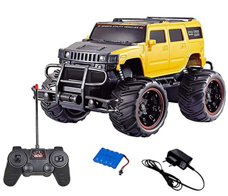 Popsugar Tpr Rubber Rc Car, Yellow, 3 Years