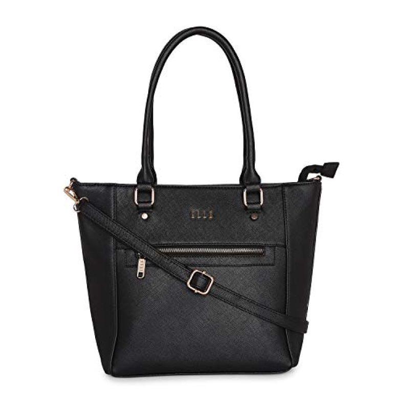 Elle Women’S Satchel Handbag Black