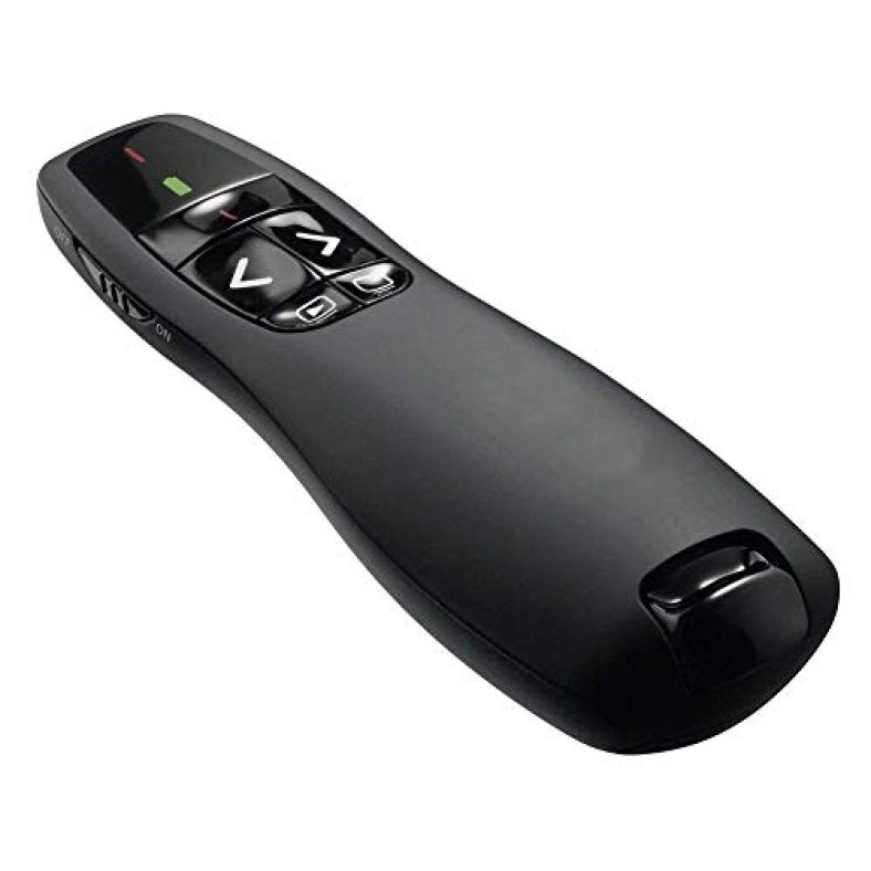 Samzhe 2.4Ghz Usb Wireless Presenter Red Laser Pointer Ppt Remote Control For Powerpoint Presentation