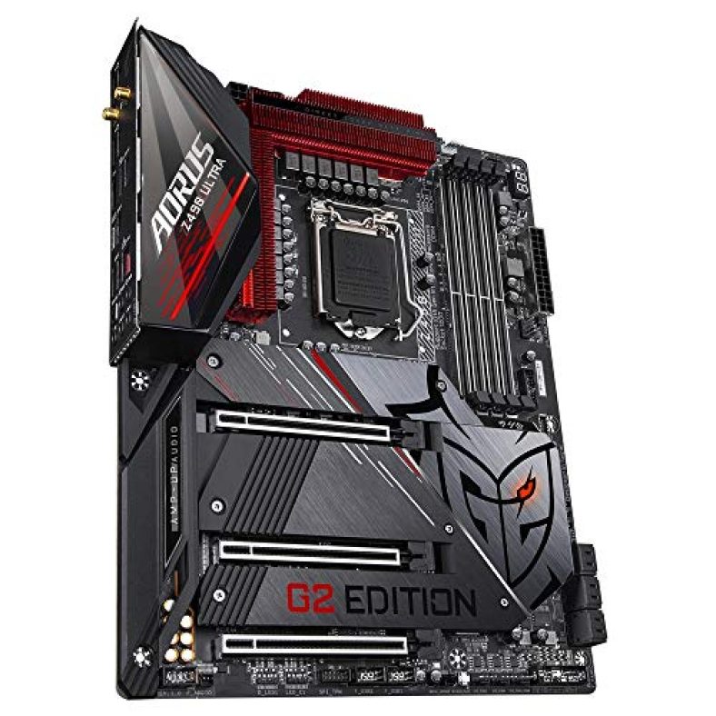 Gigabyte Z490 Aorus Ultra G2 Motherboard With Direct 12 Phase Digital Vrm Design, Intel Wi-Fi 6 802.11Ax, Intel 2.5Gbe Lan, Rgb Fusion 2.0