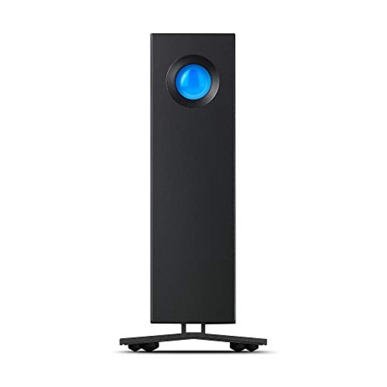 Lacie D2 Professional 8Tb External Hard Drive Desktop Hdd – Usb-C Usb 3.1 Gen 2, 7200 Rpm Enterprise Class Drives, For Mac And Pc Desktop, 5-Year Data Recovery Services & 1Mo Adobe Cc (Stha8000800)