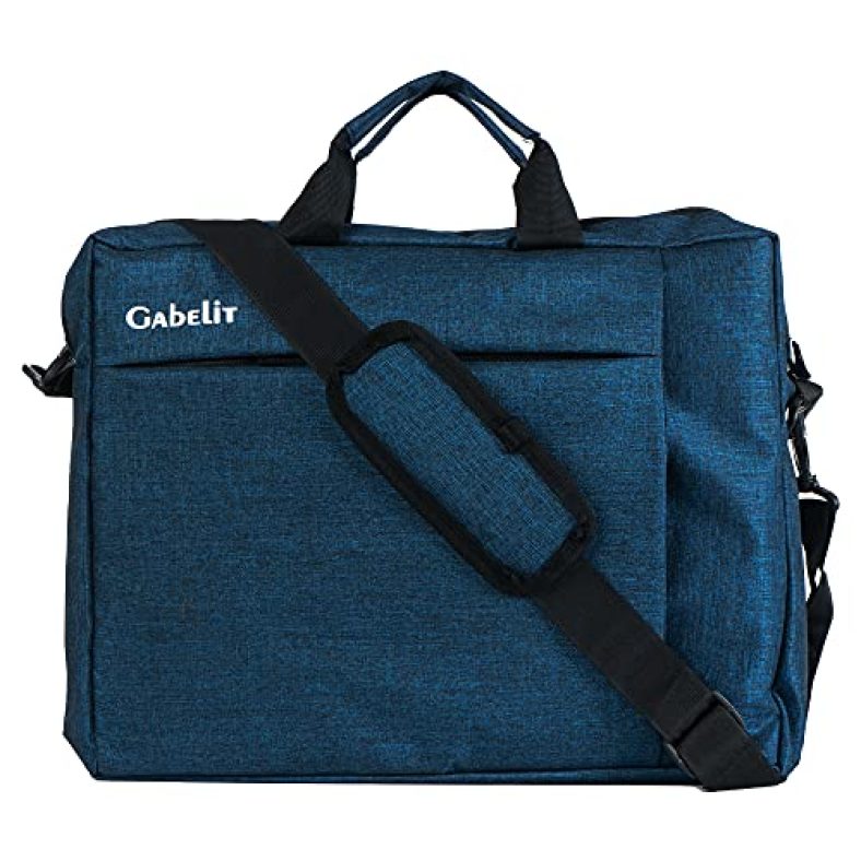 Gabelit Office Laptop Bags Briefcase 15.6 Inch For Women And Men (Blue)