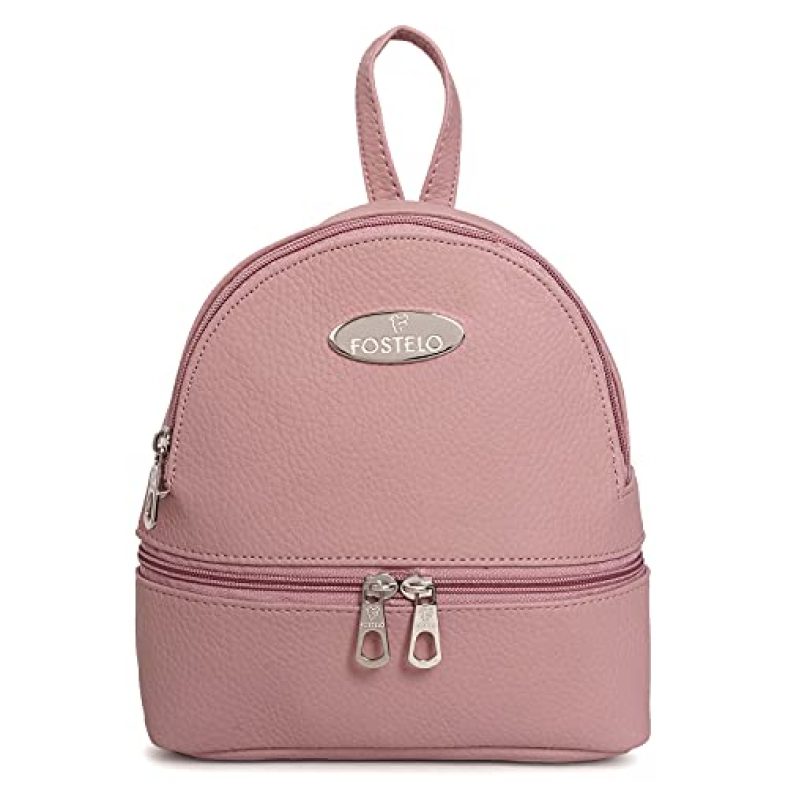 Fostelo Women’S Julieta Backpack (Light Pink) (Fsb-1557)