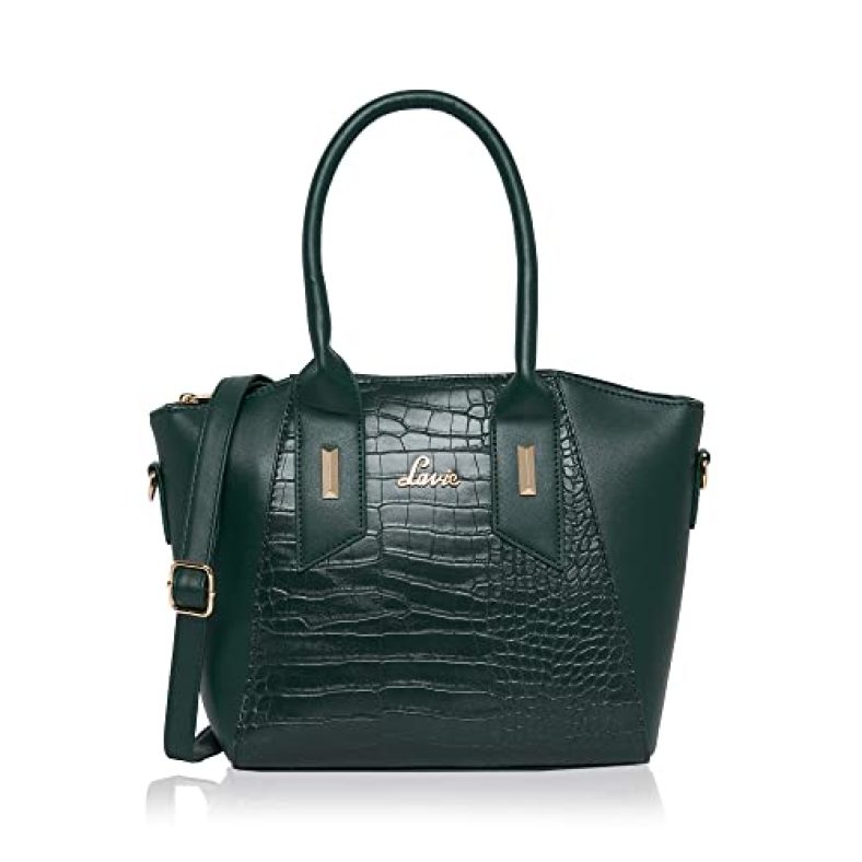 New Lavie Women’S Glossy Pammy Satchel Bag | Ladies Purse Handbag