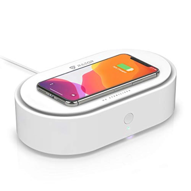 Raegr Arc 1500 10W Qi Fast Wireless Charger For Qi-Enabled Phones – White Rg10123