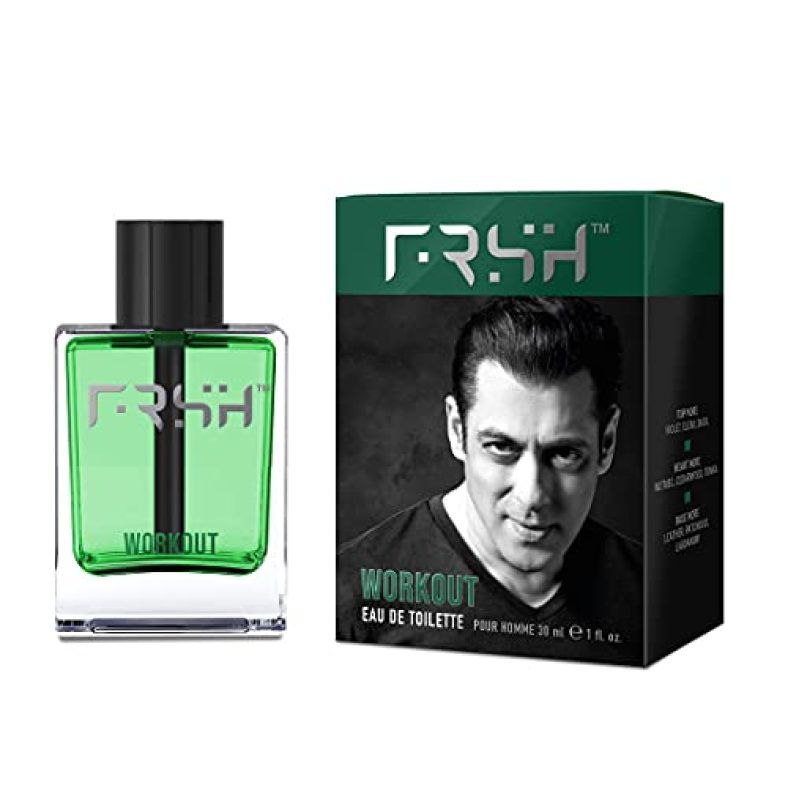 Frsh By Salman Khan Eau De Toilette Perfume For Men Long Lasting- 30Ml (Workout)