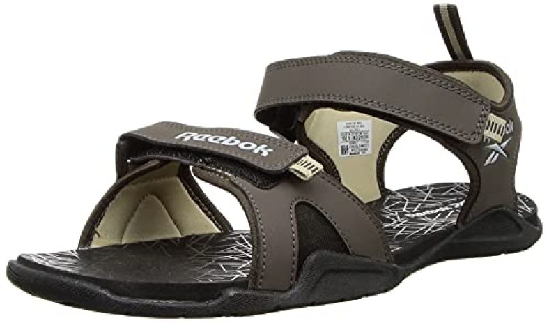 Reebok Men’S Hmh79 Stone-Utility Beige-Black Slide 7 Uk (8 Us) (Set Of 2 Pairs)