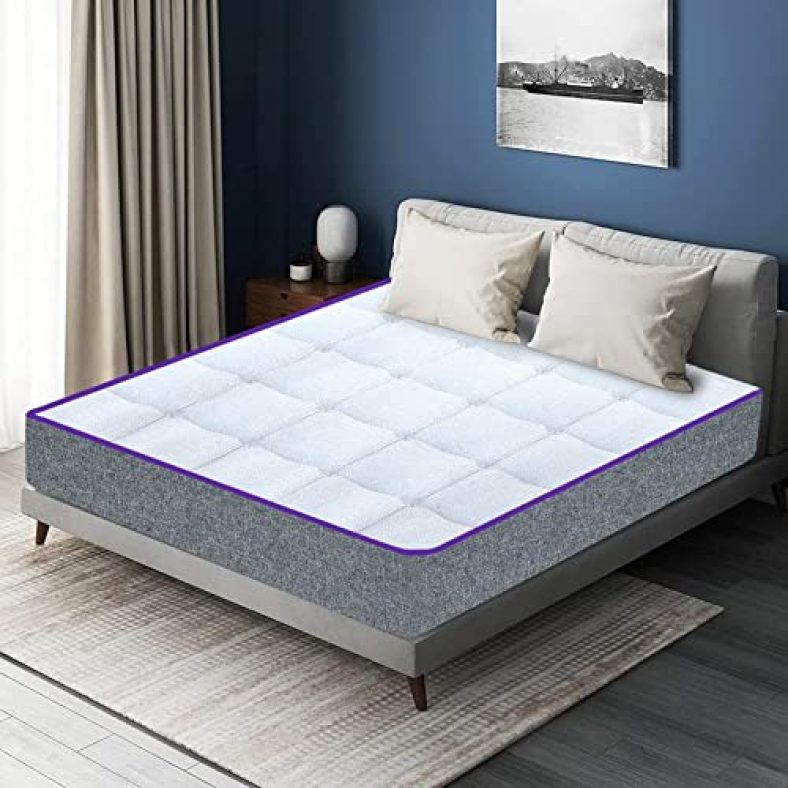 Sleepspa By Coirfit Orthopedic Dual Comfort – Hard & Soft 4 Inch Queen Size High Resilience Hr Foam Mattress(78X60X4, Grey)