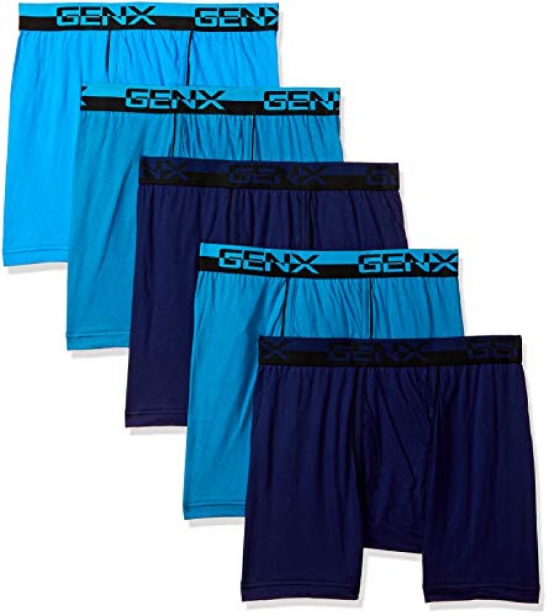 Genx Mens Briefs Gusto_Ie_5Pc_80 Cm_Assorted (Color & Prints May Vary)