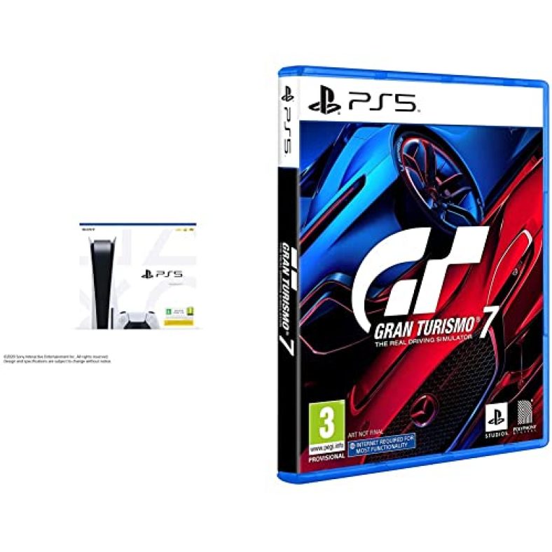 Playstation 5 Console + Ps5 Gran Turismo 7 (Standard Edition) Bundle