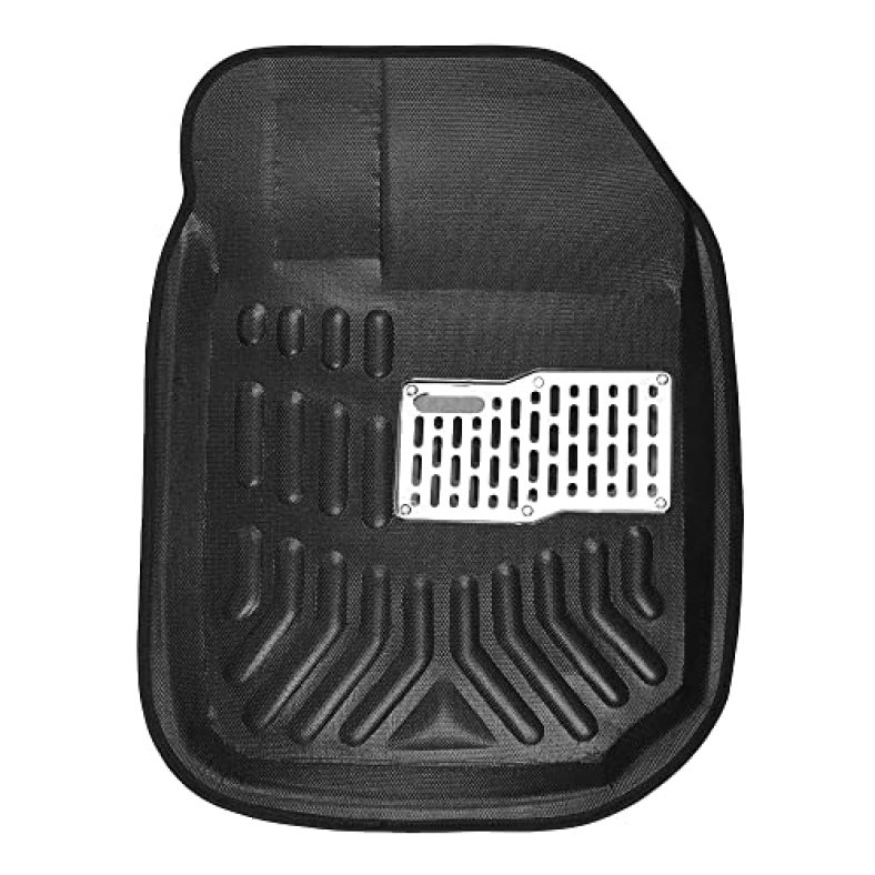 Kingsway 3D/4D Car Floor Mats For Mahindra Scorpio, Model Year : 2019 Onwards, Color : Black, Pvc, 1 Set