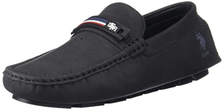 Us Polo Association Men’S Barnes Black Walking Shoe (2Fd21519Z01)