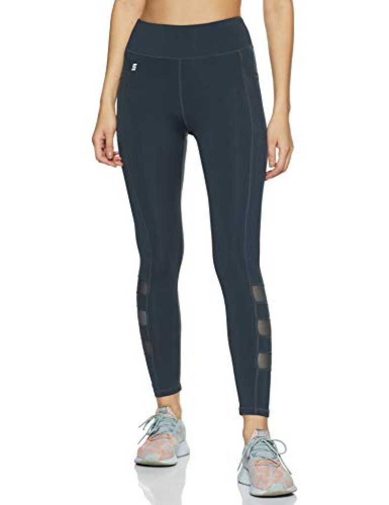 Amazon Brand – Symactive Women’S Fitted Sports Leggings (Symact-Lg06_Charcoal1_Small)
