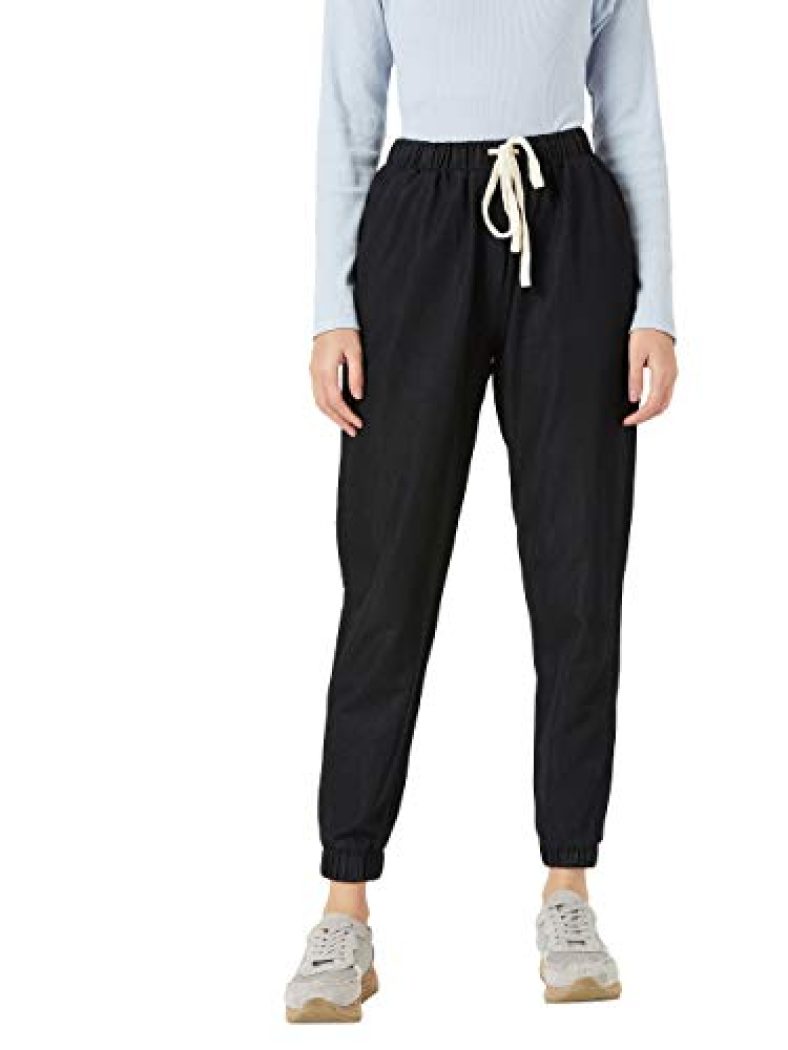 Miss Chase Women’S Black Denim Joggers(Mcaw19Den06-26-62-30,Black,30)