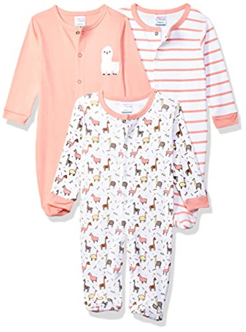 Mom’S Love Hf Fs Mix Aop Print P03 Unisex Inf Sleepsuit Baby And Toddler Sleepers (Hfc110043Xxusst_Multicolor 3_09-12Mnth