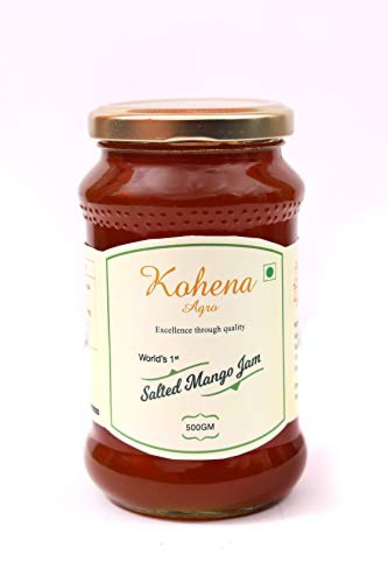 Kohena Agro Salted Mango Jam ( 500 G ) – Pack Of 8