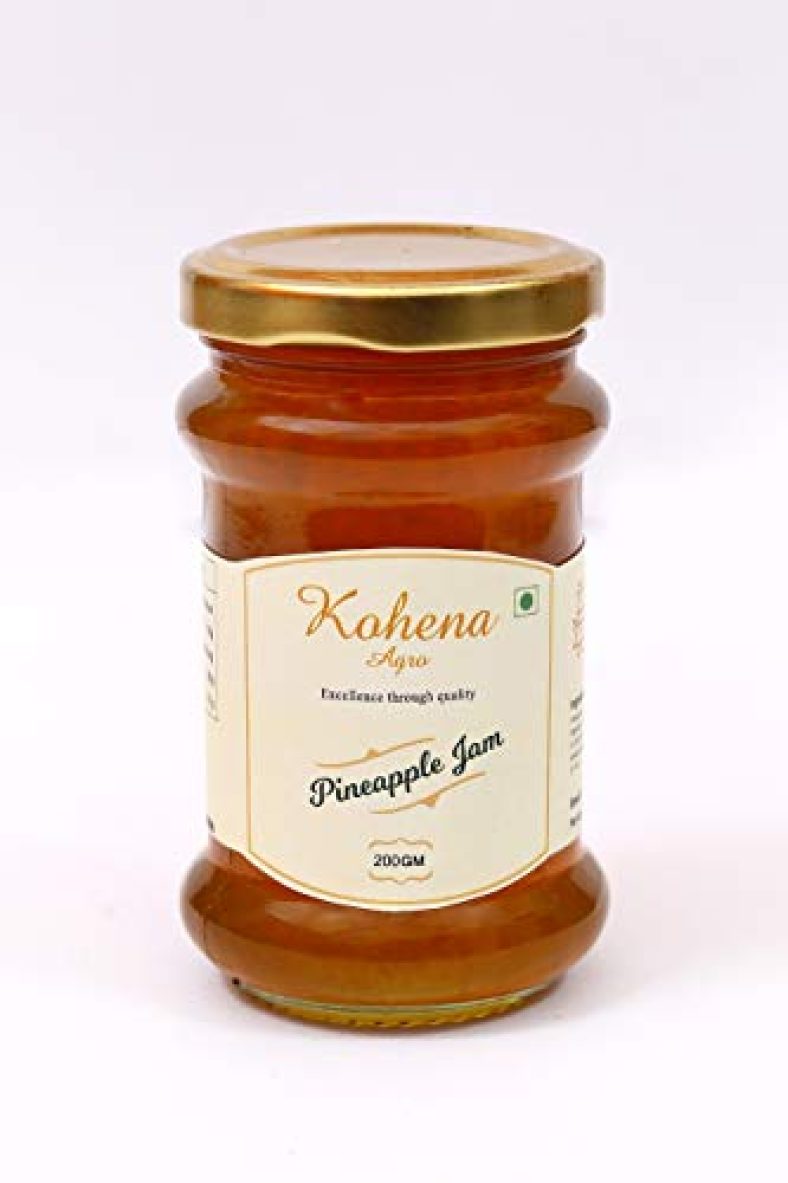 Kohena Agro Pineapple Jam ( 200 G )) – Pack Of 12