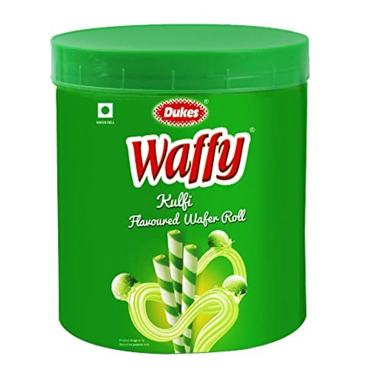 Dukes Waffy Wafer Roll – Kulfi, 250G Jar