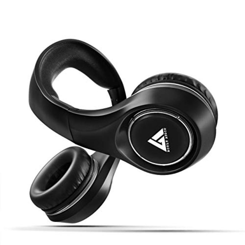 Boult Audio Probass Fluidx Wireless Bluetooth Over The Ear Headphone With Mic (Black)