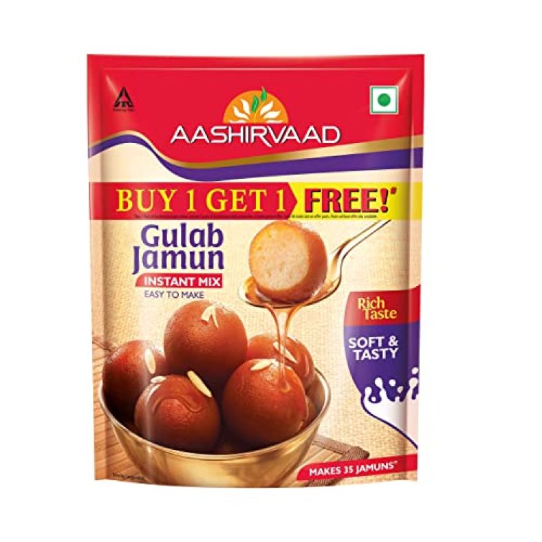 Aashirvaad Instant Mix – Gulab Jamun 500G