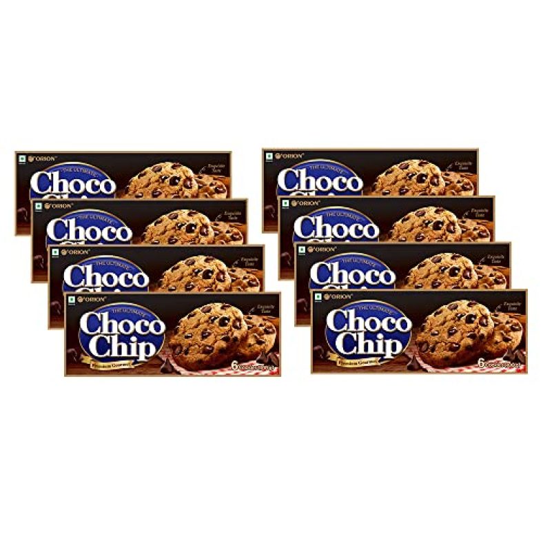 Orion Ultimate Chocochip Cookies – 8X6 Cookie Packs (48 Cookies)|Biscuits|Chai Time Snacks
