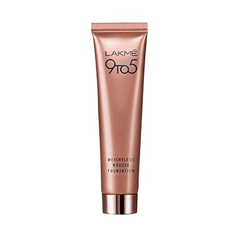 Lakme 9 To 5 Weightless Mousse Foundation, Beige Caramel, 25G