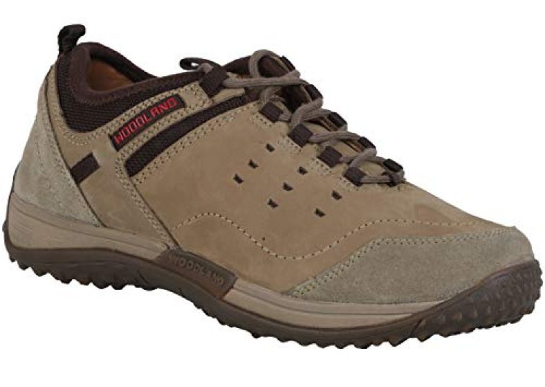Woodland Men’S Khaki Leather Casuals Shoes-6 Uk/India (40 Eu) -(Ogc 2584117)