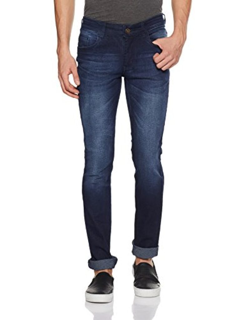 Diverse Men’S Slim Jeans (Dcmdt03S-146_Indigo Blue 5_34)