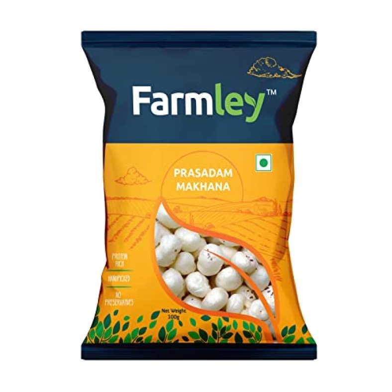 Farmley Prasadam Makhana, 100% Natural & Crunchy (100 G)