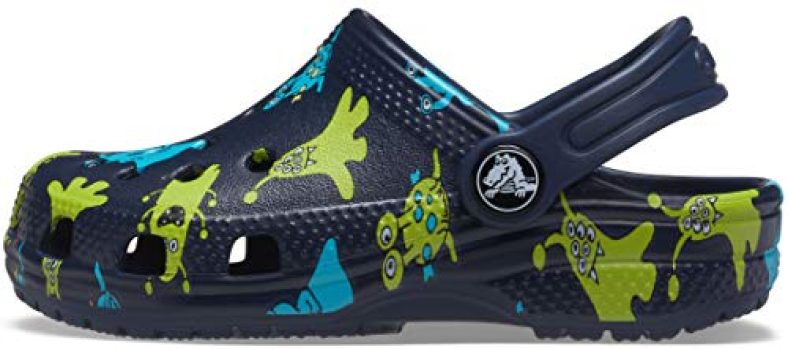 Crocs Unisex Kids Bayaband Navy Clog-3 Uk (J3) (207019-410)