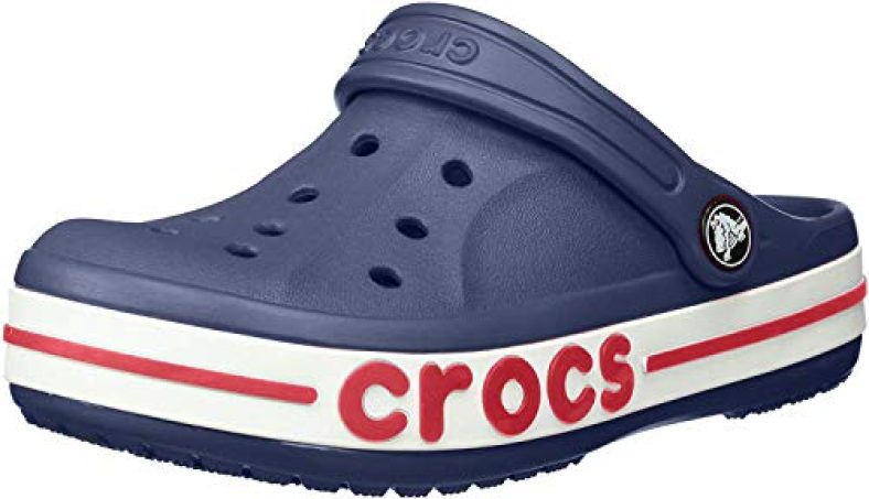 Crocs Unisex Kids Bayaband Navy Clog-1 Uk (J1) (207019-410)