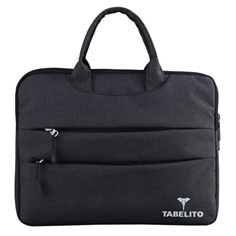 Tabelito® Basic Laptop Bag Laptop Cover Laptop Bags Laptop Sleeve Office Bag Laptop Bag 15.6 Inch(39.6Cm) Laptop Apple/ Lenovo / Asus / Hp / Macbook / Thinkpad / Ideapad (Black)