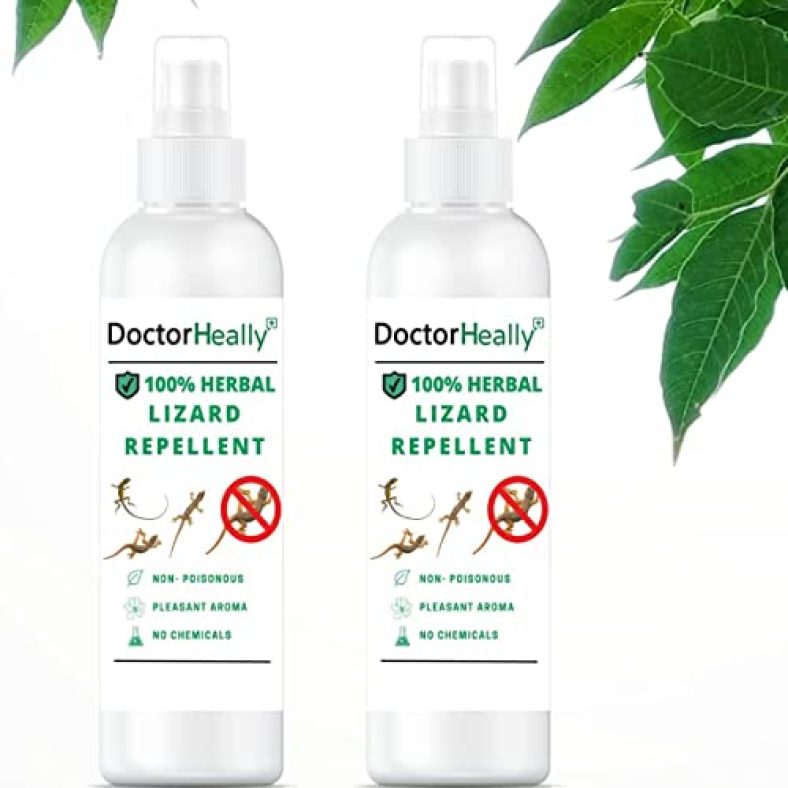 Doctor Heally Herbal Lizard Repellent Killer For Home Best, Insect Killer, Lizard Killer, Lizard Spray For Home Herbal Lizard Repellent Herbal (Pack 2) (Sage Choice)