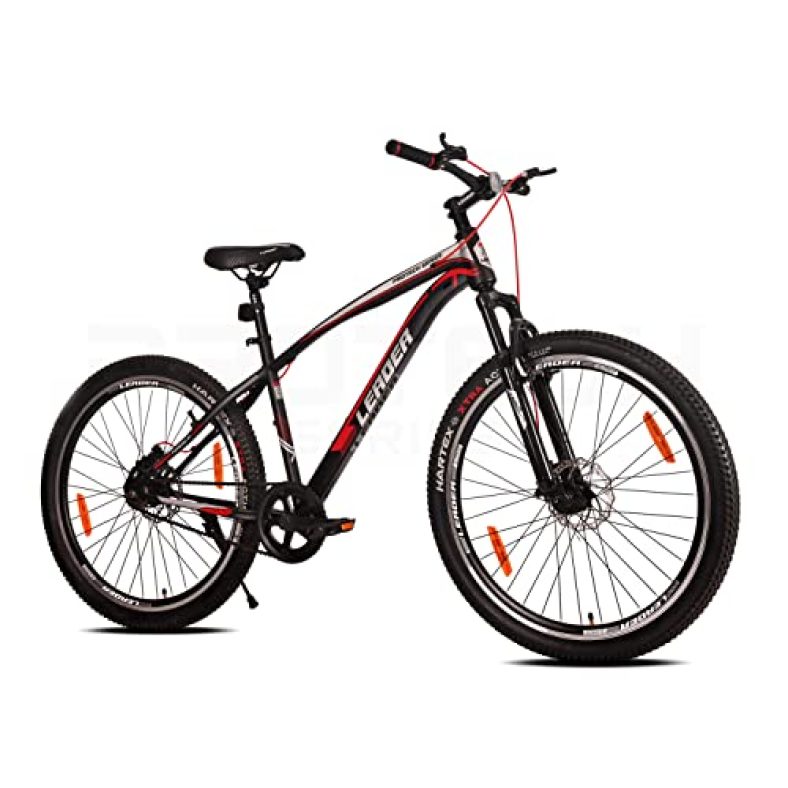 Leader Brawny 27.5T Single Speed Mtb Cycle | Free Pan India Installation| Dual Disc Brake And Front Suspension Ideal For 12+ Years