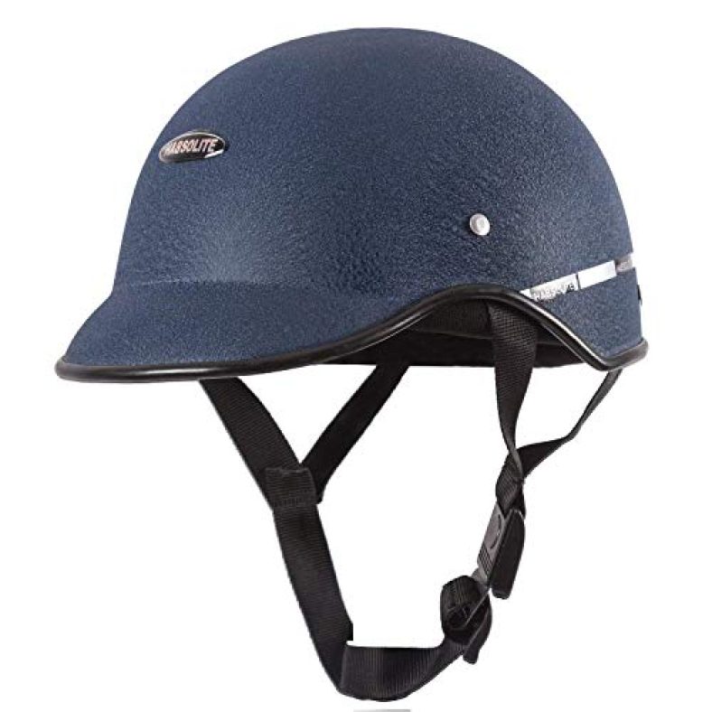 Habsolite Hb-Mwb2 Mini Wrinkle All Purpose Safety Helmet With Quick Release Strap For Men & Women (Blue, One Size)