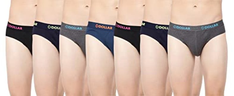 Dollar Bigboss Men’S Assorted Pack Of 7 Activa Brief (8905203191642_Mbbr-02-R2-Activa-Po7-3Xl) (Color & Prints May Vary)