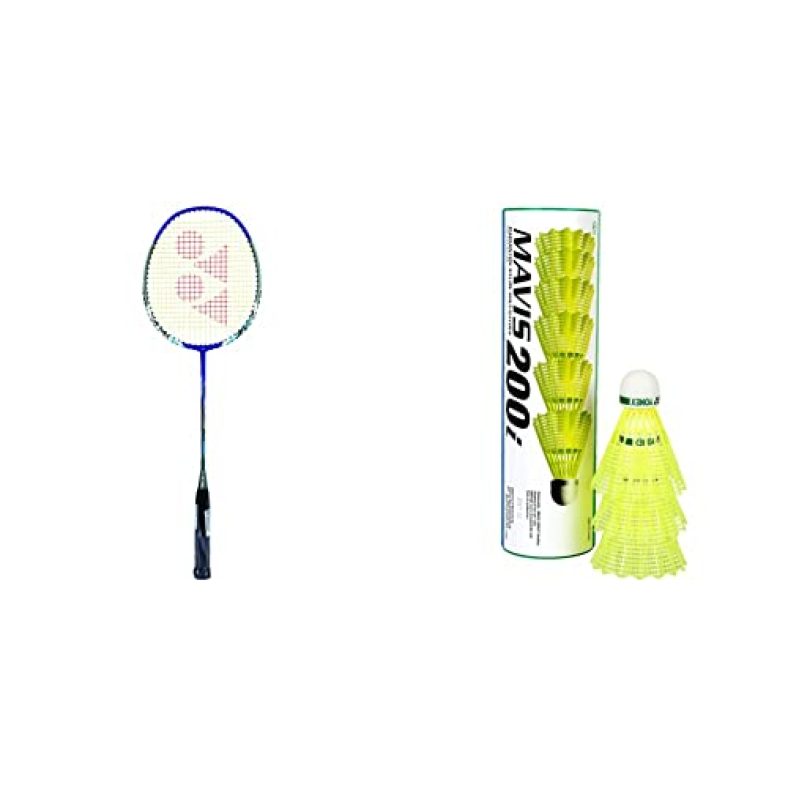 Yonex Nanoray 7000I Badminton Combo (Racquet + Mavis 200I)