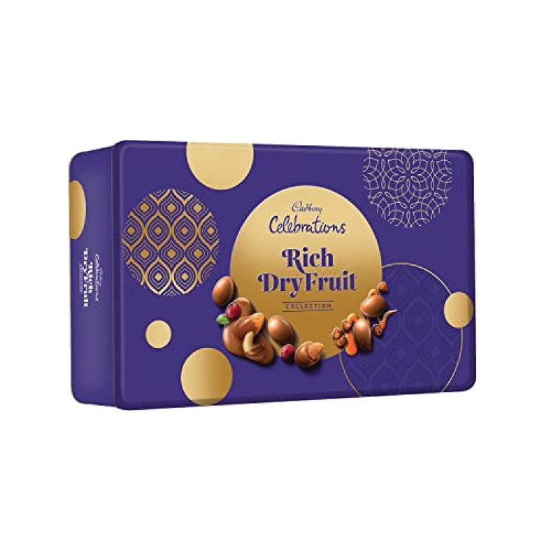 Cadbury Celebrations Rich Dry Fruit Chocolate Gift Box, 177 G