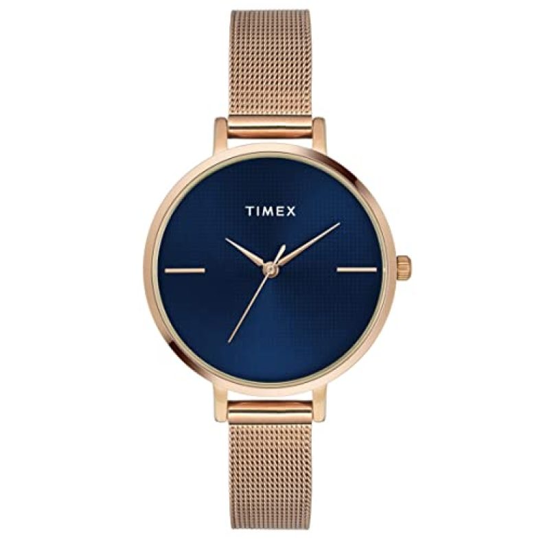 Timex Analog Blue Dial Women’S Watch-Twel155Smu07