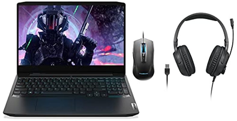 Lenovo Ideapad Gaming3 Laptop Intel I7 10Th Gen 15.6″Fhd Ips 250Nits(8Gb/512Gb Ssd/Win10/Nvidia Gtx 1650 4Gb Gddr6/120Hz) 81Y4019Ein+Ideapad Rgb Gaming Mouse 3200Dpi+ Wired Gaming Headset 50Mm Drivers