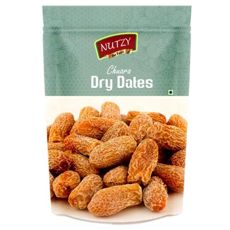 Nutzy Premium Dates (Dry Yellow Dates/ Peela Chuara, 200G)